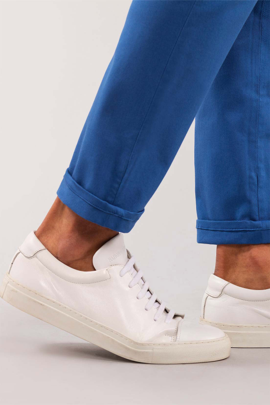 Electric Blue Chinos