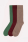 Pack of 3 tricolour Socks : Emerald Green Burgundy Taupe