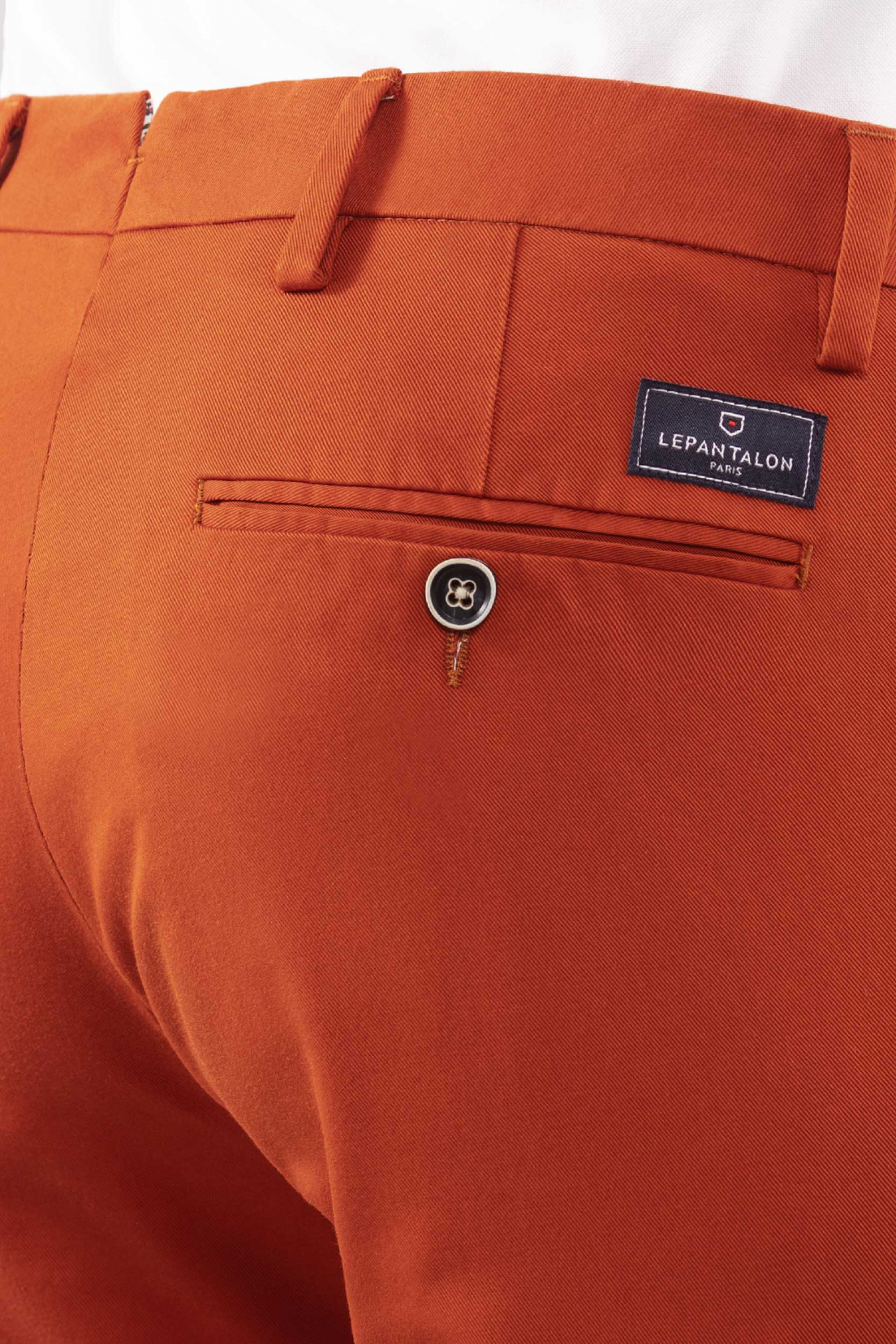 LePantalon: orange chinos trousers